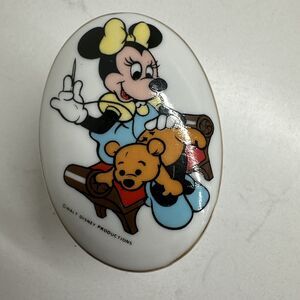 Minnie Mouse Trinket Box Jewelry Box Vintage Gift Collectible